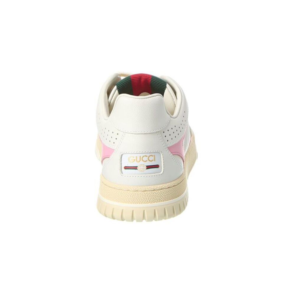 Gucci Re-Web Leather Sneaker - Picture 3 of 5